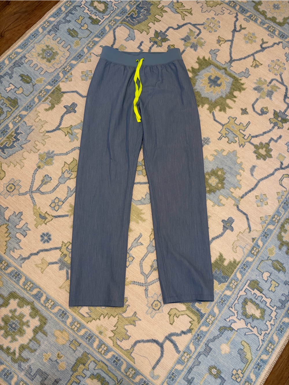Figs Livingston Scrub Pants in Heather Indigo